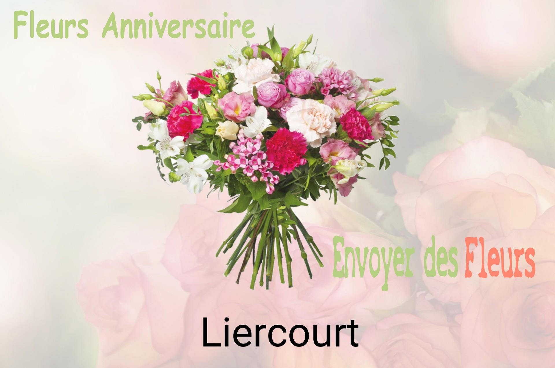 Bouquet de fleurs d’anniversaire livré à Liercourt